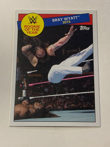Bray Wyatt 2015 WWE Topps Heritage “Rookie of The Year” Card Insert