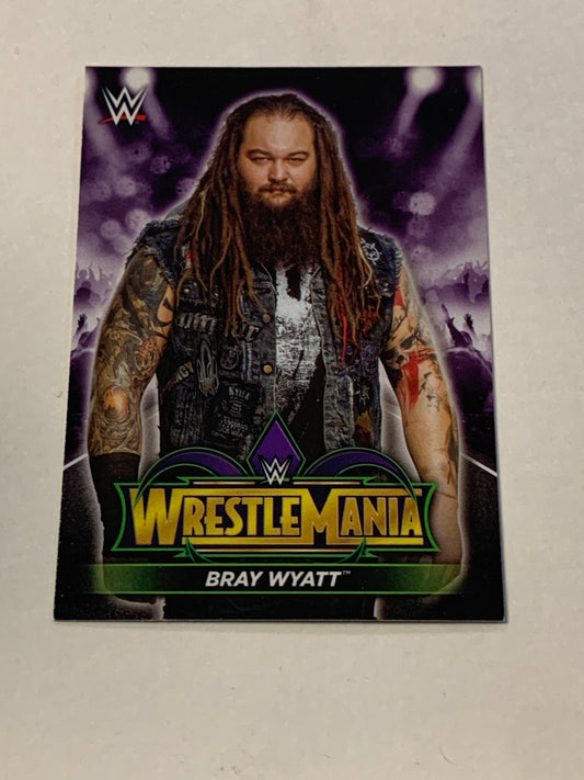 Bray Wyatt 2018 WWE Topps Wrestlemania Card