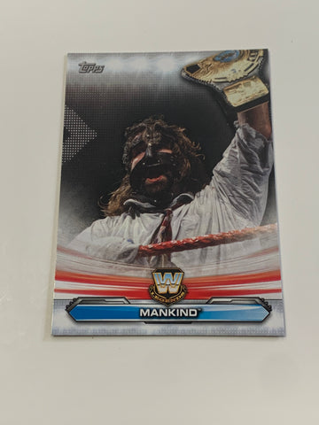 Mankind 2019 WWE Topps Card Mick Foley