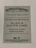 The Fiend Bray Wyatt 2021 WWE Topps Allen & Ginter Card