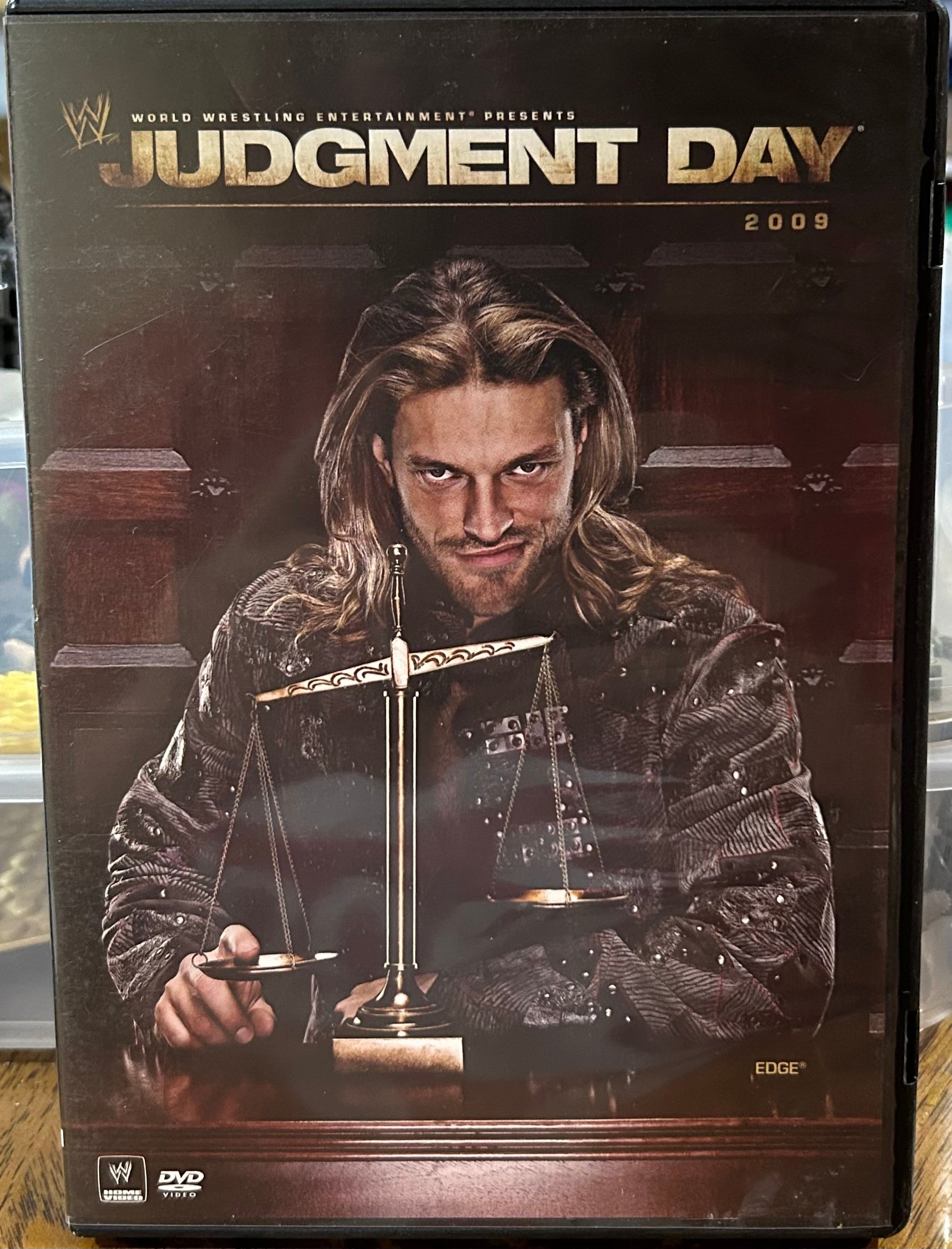 WWE Judgement Day 2009” DVD (Jeff Hardy, John Cena, CM Punk & so