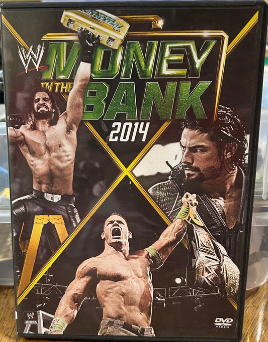 * WWE “Money in the Bank 2014” DVD (John Cena, Uso’s, Bray Wyatt & so much more)