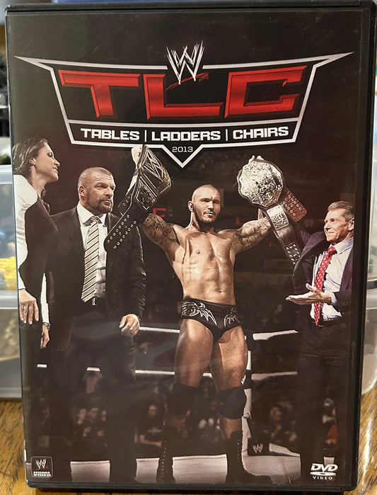 * WWE “TLC Tables, Ladders & Chairs 2013” DVD (Randy Orton, John Cena & much more)