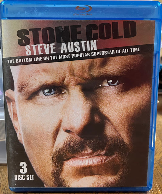 * WWE Stone Cold Steve Austin Blu-ray (3-Disc Set)