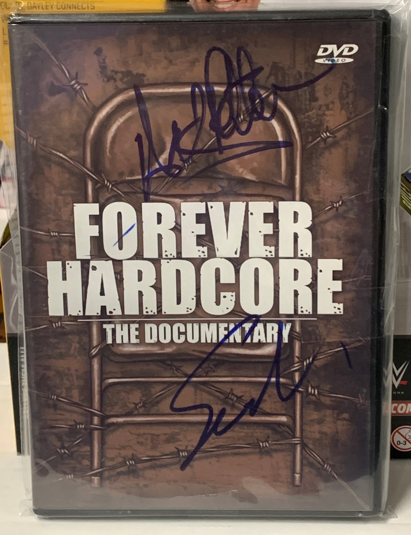 Forever Hardcore DVD Signed by Axl Rotten & Sabu JSA COA