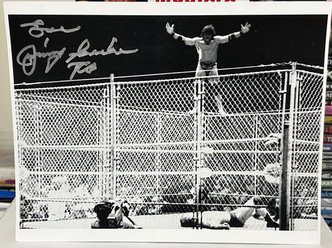 Superfly Jimmy Snuka (Steel Cage) Signed 8 1/2x11 Signed Classic Photo (Comes w/COA)