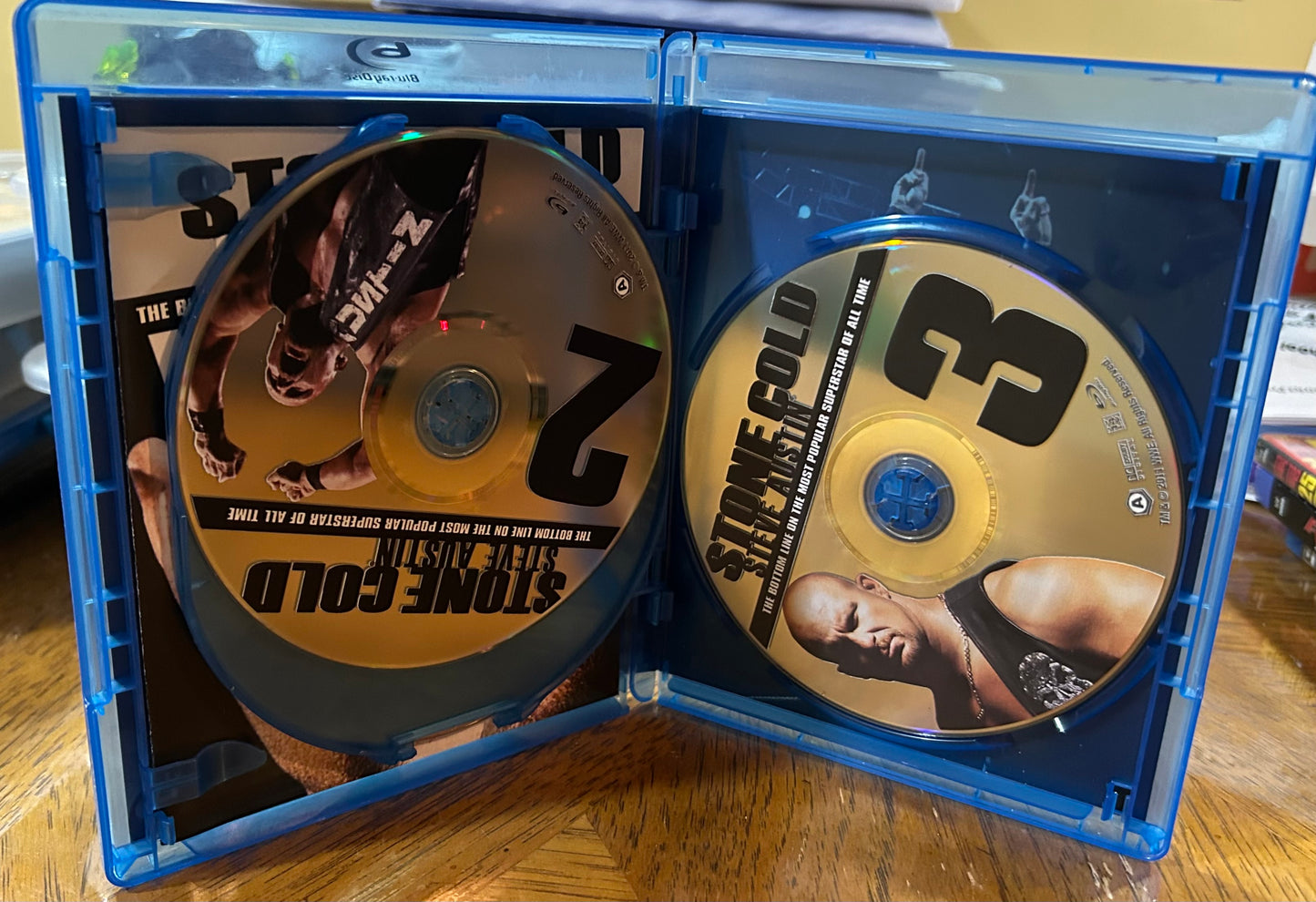 * WWE Stone Cold Steve Austin Blu-ray (3-Disc Set)