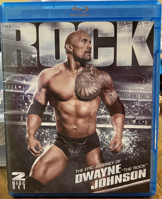 * WWE The Rock “The Epic Journey of Dwayne Johnson” (2-Disc Set)