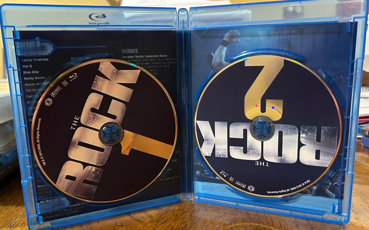 * WWE The Rock “The Epic Journey of Dwayne Johnson” (2-Disc Set)