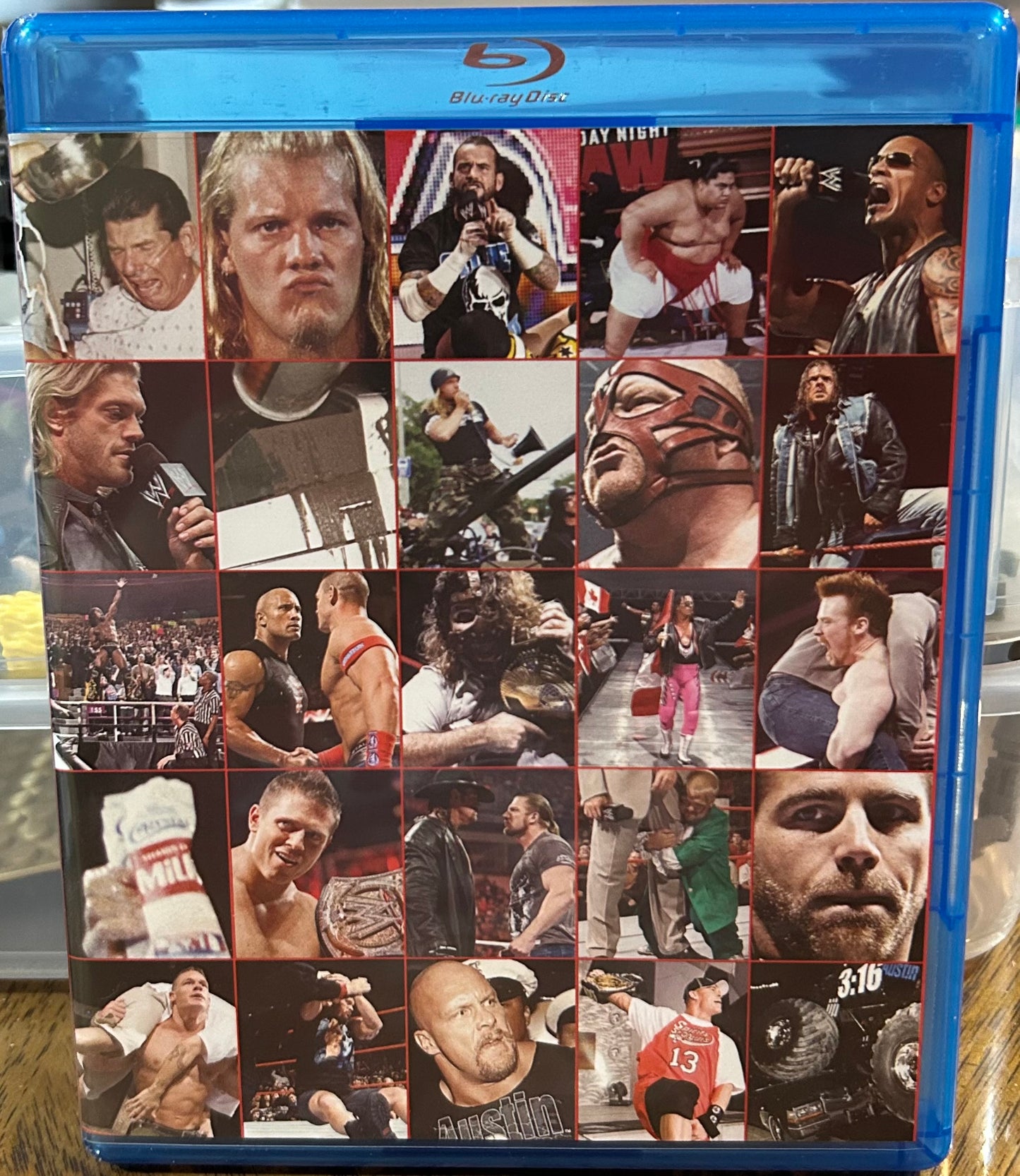 * WWE “The Top 100 Moments in RAW History” Blu-ray (2-Disc Set)