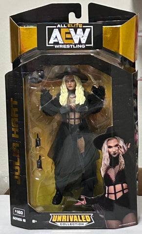 Julia Hart AEW Unrivaled Series 16 Action Figure (Sealed, Never Opened)