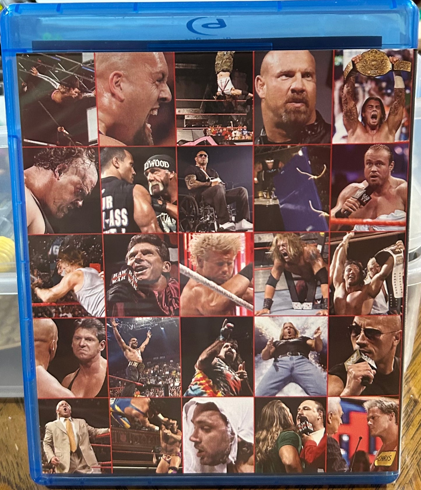 * WWE “The Top 100 Moments in RAW History” Blu-ray (2-Disc Set)