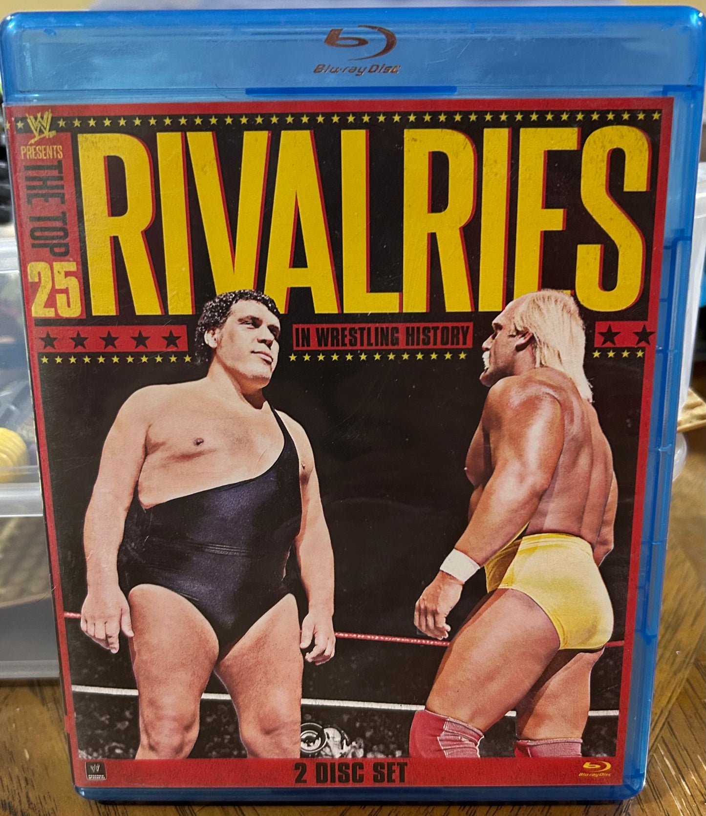 * WWE “The Top 25 Rivalries in Wrestling History” Blu-rey (2-Disc set)