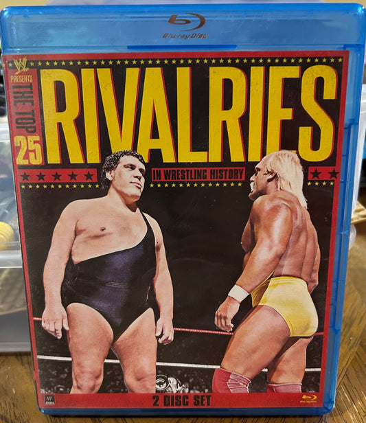 * WWE “The Top 25 Rivalries in Wrestling History” Blu-rey (2-Disc set)