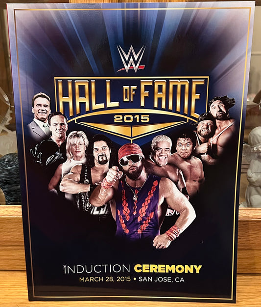 * WWE Wrestlemania/Hall of Fame 2015 Official Program