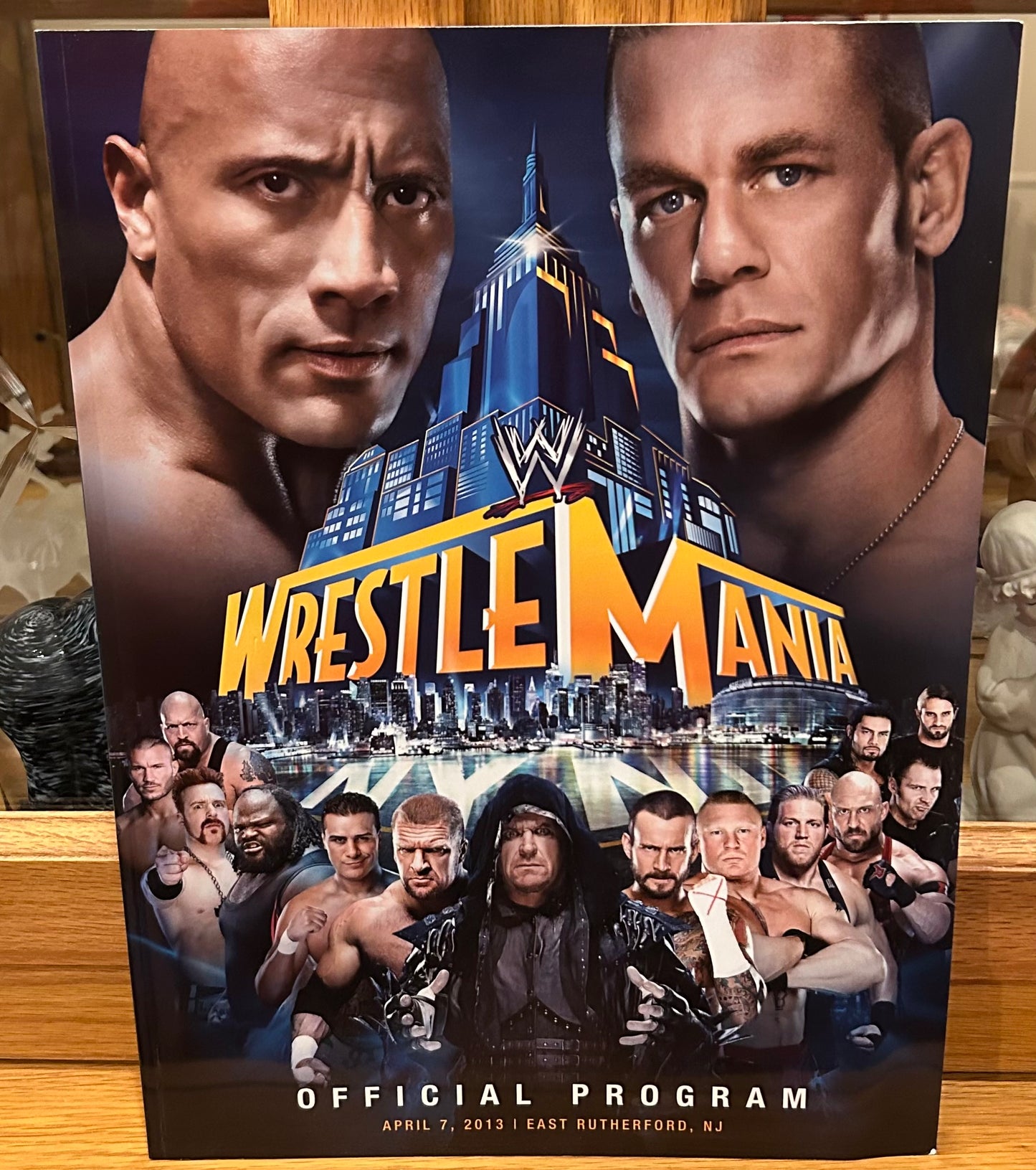 * WWE Wrestlemania/Hall of Fame 2013 Official Program
