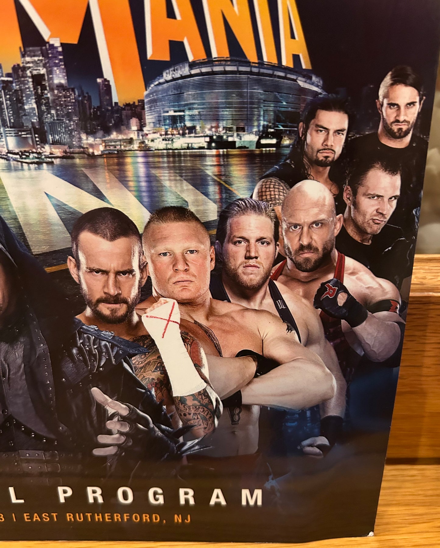 * WWE Wrestlemania/Hall of Fame 2013 Official Program