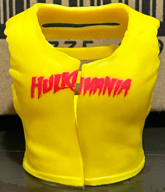 + Hulk Hogan Hulkmania Mania Defining Moments Action Figure Shirt Only Toy WWE