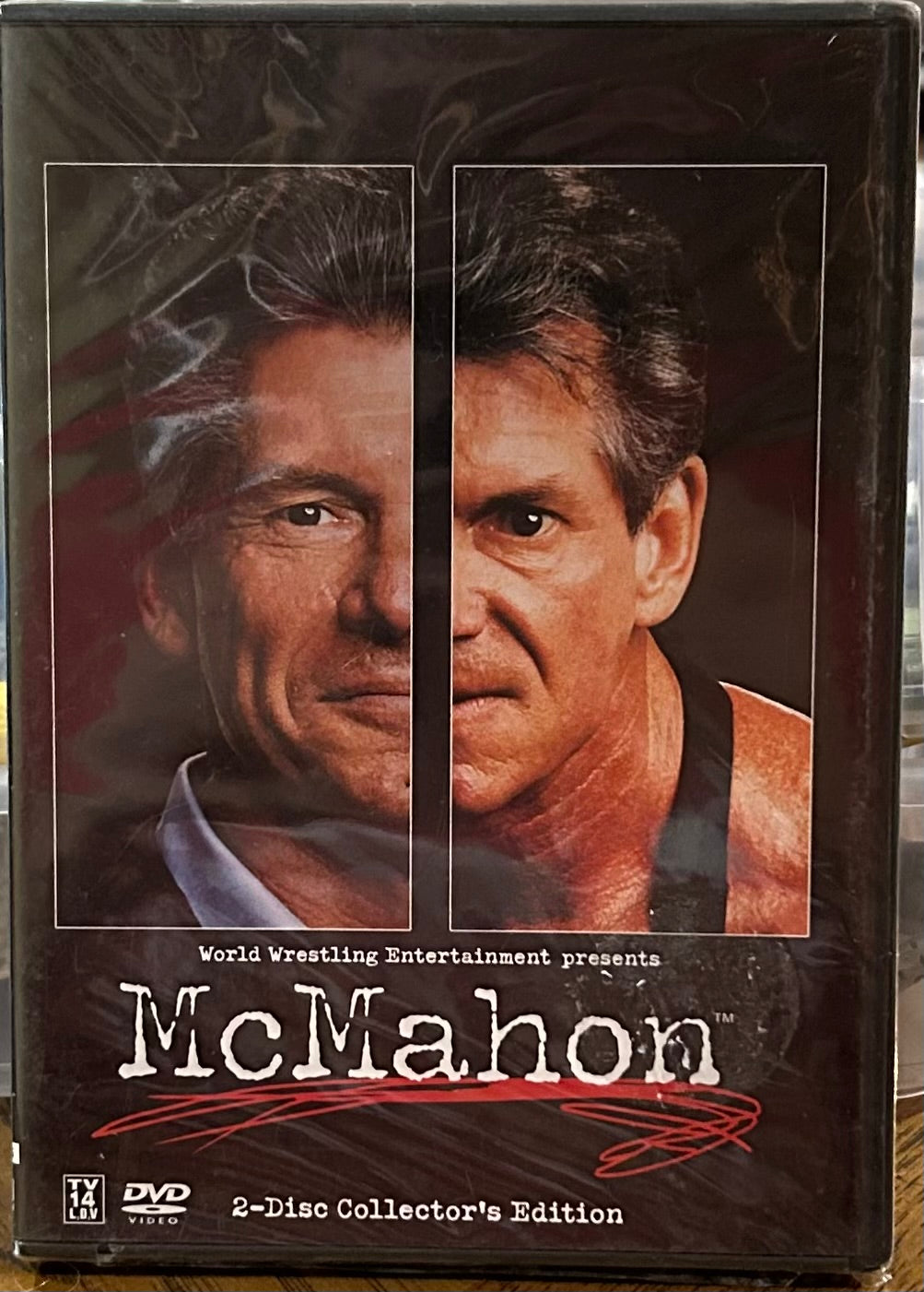 * WWE “McMahon, The Vince McMahon Story” DVD (2-Disc set)
