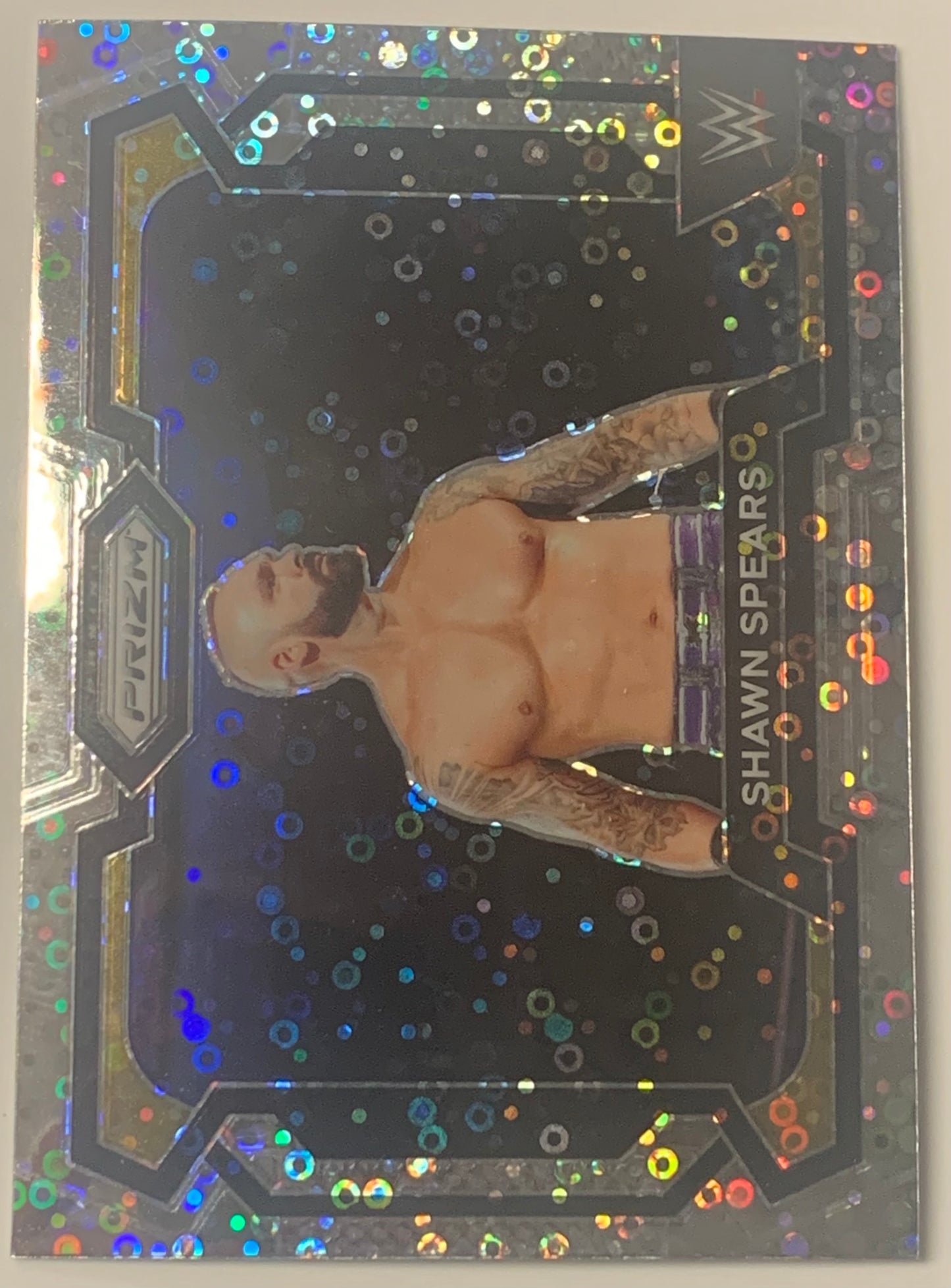 Shawn Spears 2024 WWE Panini Prizm Disco Card