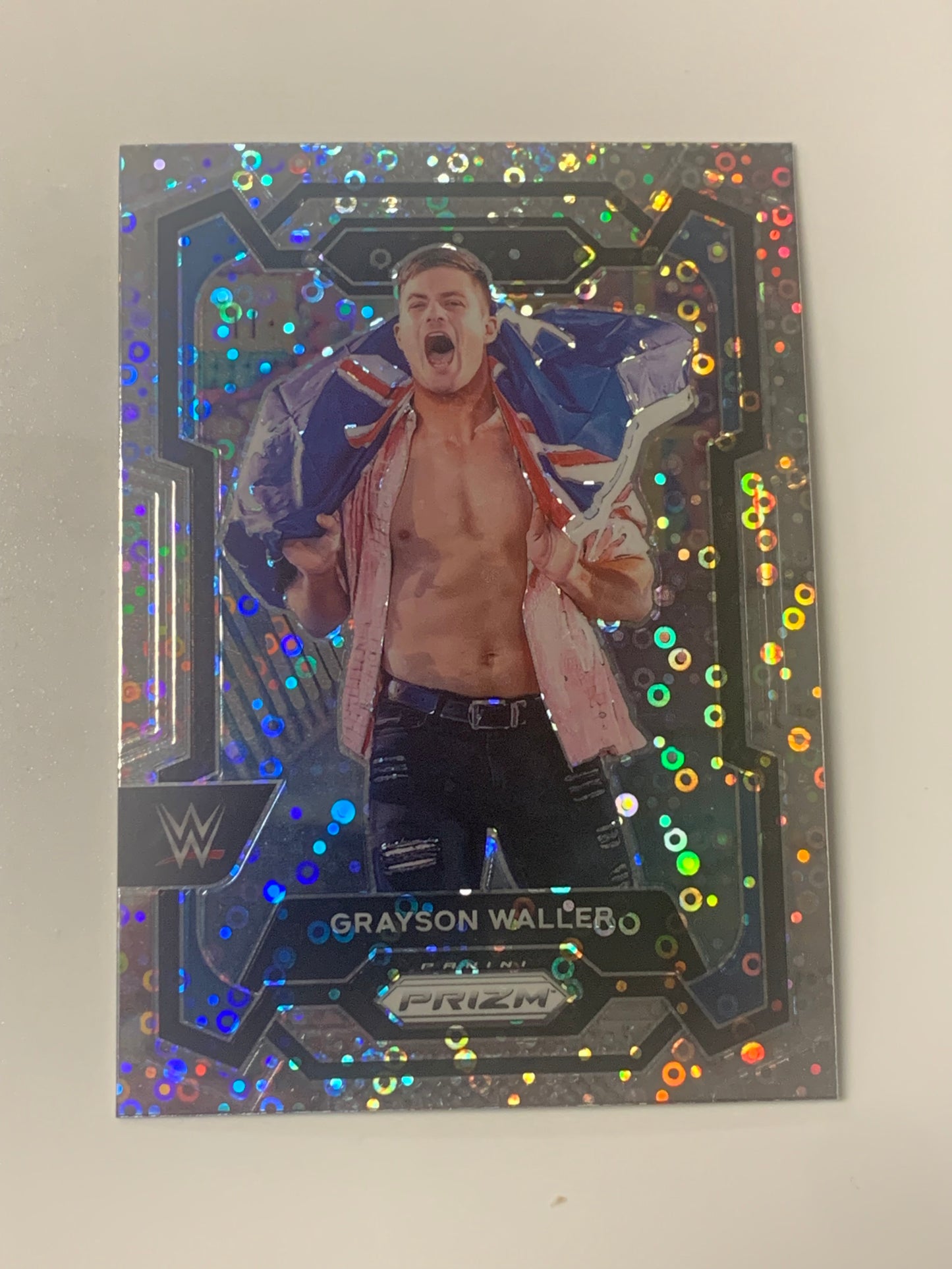 Grayson Waller 2024 WWE Panini Prizm Disco Card