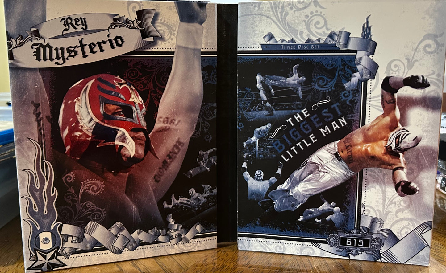 * WWE “Rey Mysterio, The Biggest Little Man” DVD (3-Disc set)