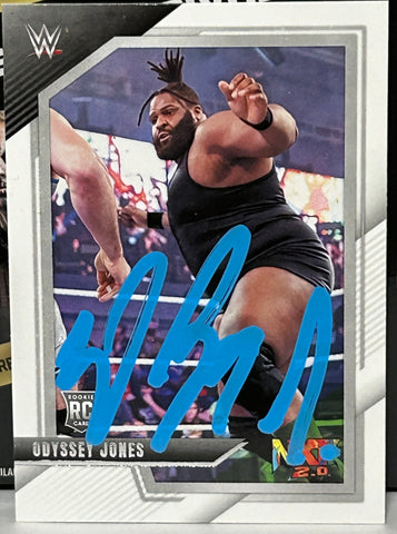 odyssey Jones 2022 WWE NXT Panini NXT SIGNED Rookie Card (Comes w/COA)