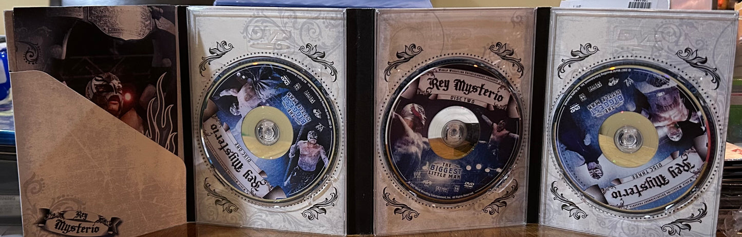 * WWE “Rey Mysterio, The Biggest Little Man” DVD (3-Disc set)