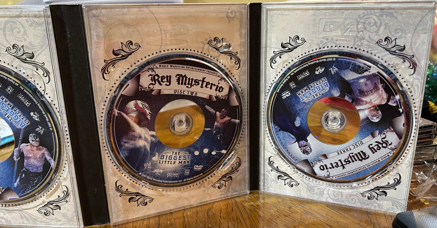 * WWE “Rey Mysterio, The Biggest Little Man” DVD (3-Disc set)
