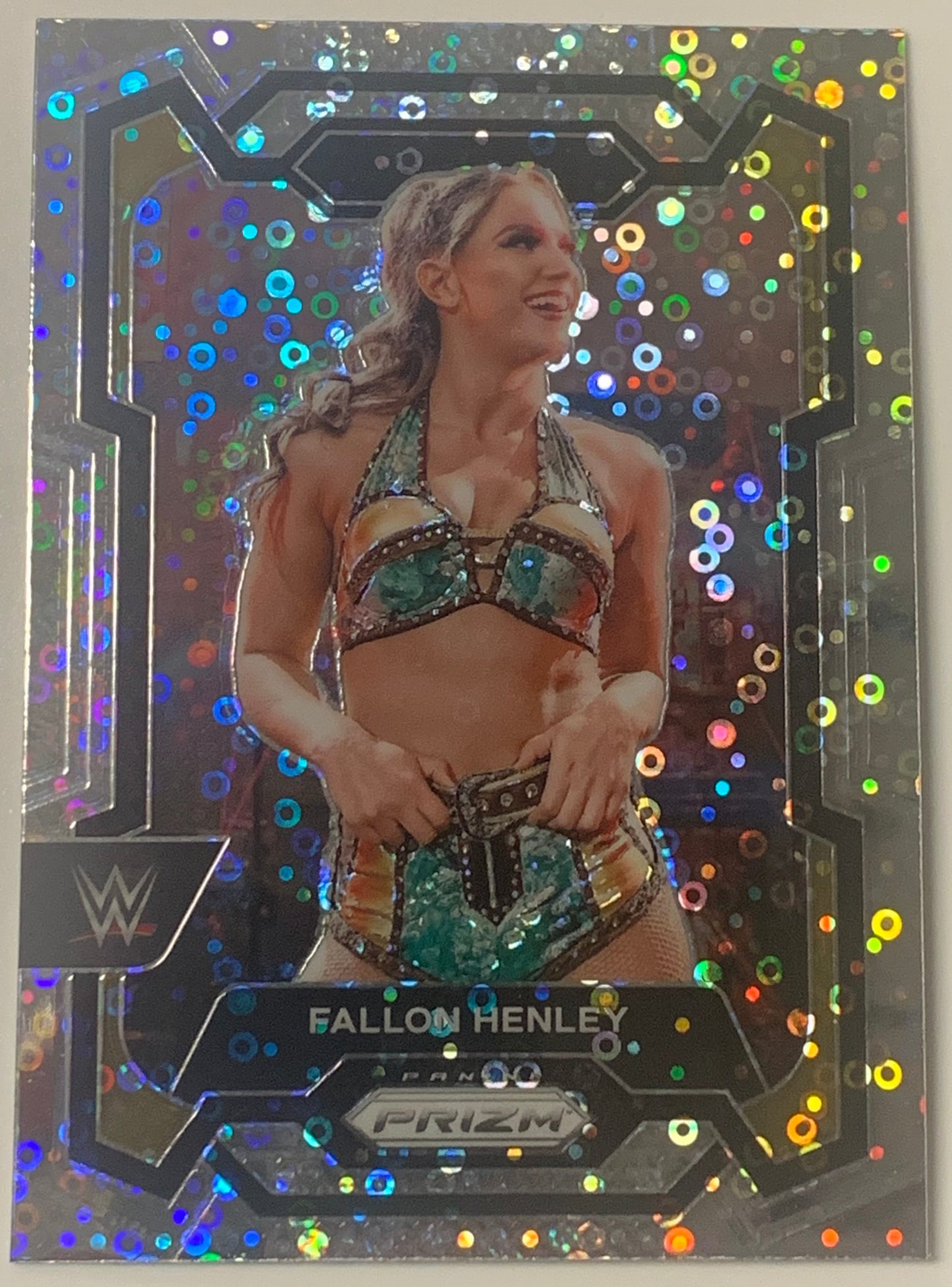 Fallon Henley 2024 WWE Panini Prizm Disco Card