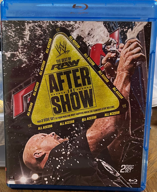 * WWE “The Best of RAW, After Show” Blu-rey (2-Disc set)