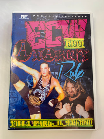 ECW DVD (2 Discs) Anarchy Rulz 1999 RVD Sabu Dreamer Taz