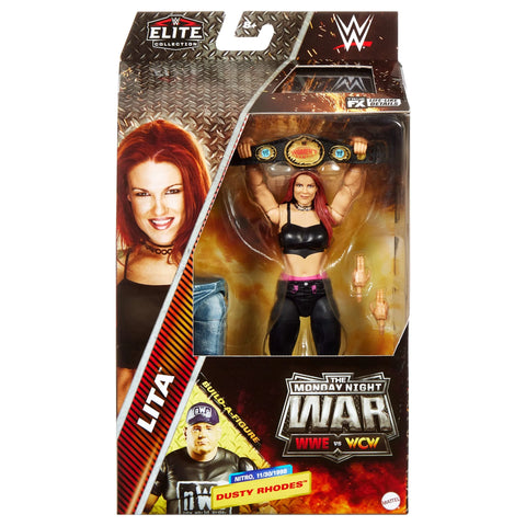 Lita WWE Mattel “Monday Night Wars” Elite Action Figure (Sealed, Never Opened)