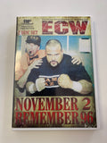 ECW DVD November 2 Remember 1996 (2 Disc Set) Sabu RVD Candido Raven