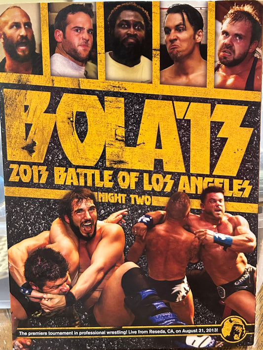 * PWG DVD “BOLA 2013 Battle of Los Angeles, Night 2” DVD