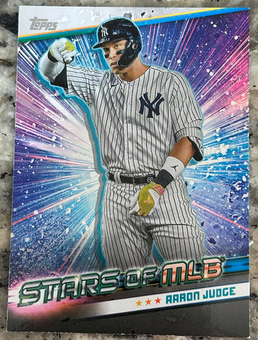 Aaron Judge 2024 Topps “Stars of MLB” Insert Baseball Card YANKEES