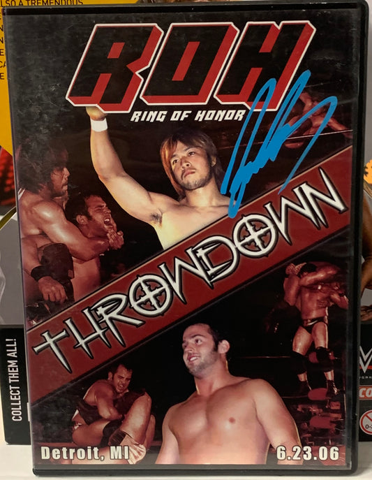 ROH Ring of Honor DVD “Throwdown” 6/23/06 SIGNED BY KENTA