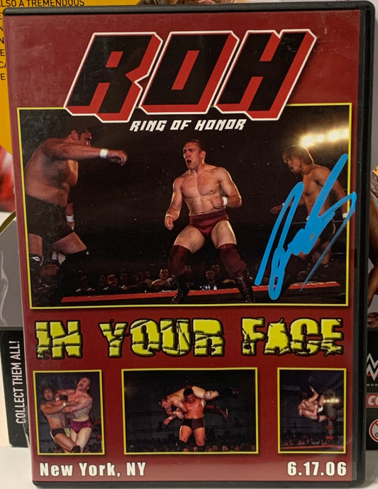 ROH Ring of Honor DVD “In Your Face” 6/17/06 SIGNED BY KENTA