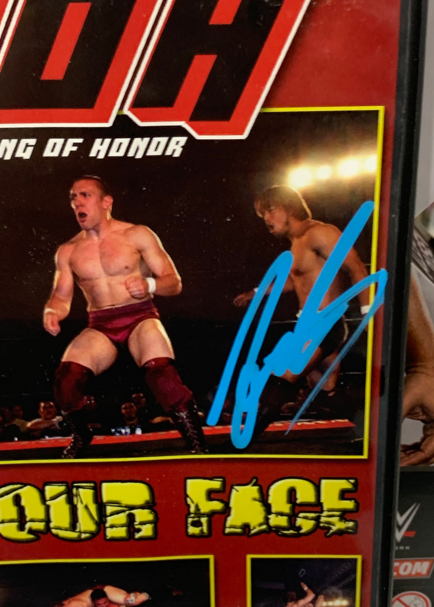 ROH Ring of Honor DVD “In Your Face” 6/17/06 SIGNED BY KENTA