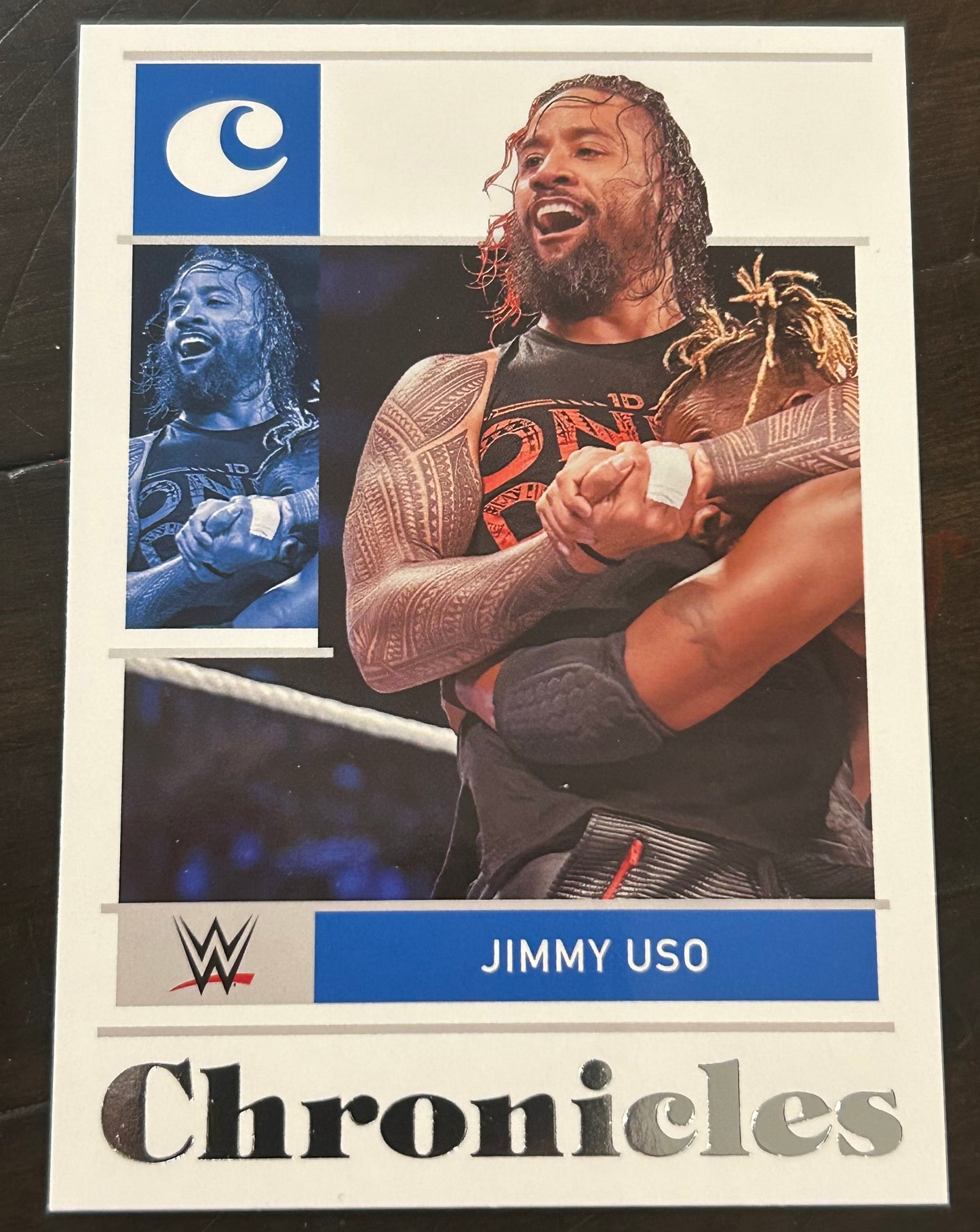 Jimmy Uso 2022 WWE Panini Chronicles Card