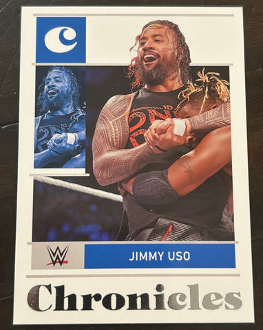 Jimmy Uso 2022 WWE Panini Chronicles Card