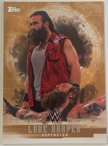 Luke Harper aka Brodie Lee 2017 WWE Topps Undisputed Card #56/99 (Only 99 Made)