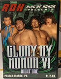 ROH Ring of Honor DVD “Glory By Honor 6” 11/2/07 SIGNED BY KENTA!!!