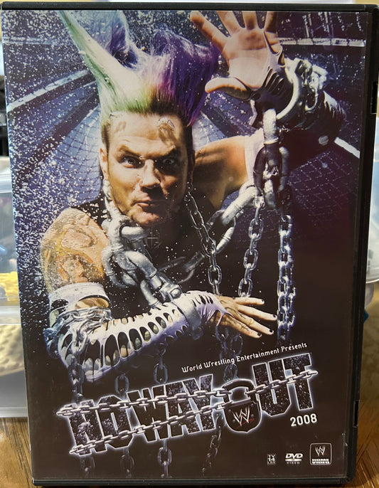 * WWE “No Way Out 2008” DVD (John Cena, Orton, Edge & so much more)