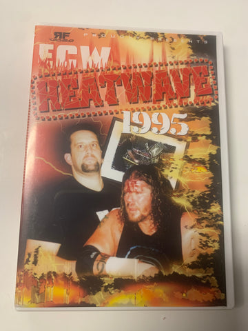 ECW DVD “Heatwave 1995” Sandman Gangstas Raven Dudleys
