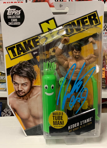 Hideo Itami aka KENTA Signed NXT WWE Action Figure (Comes w/COA)!!!