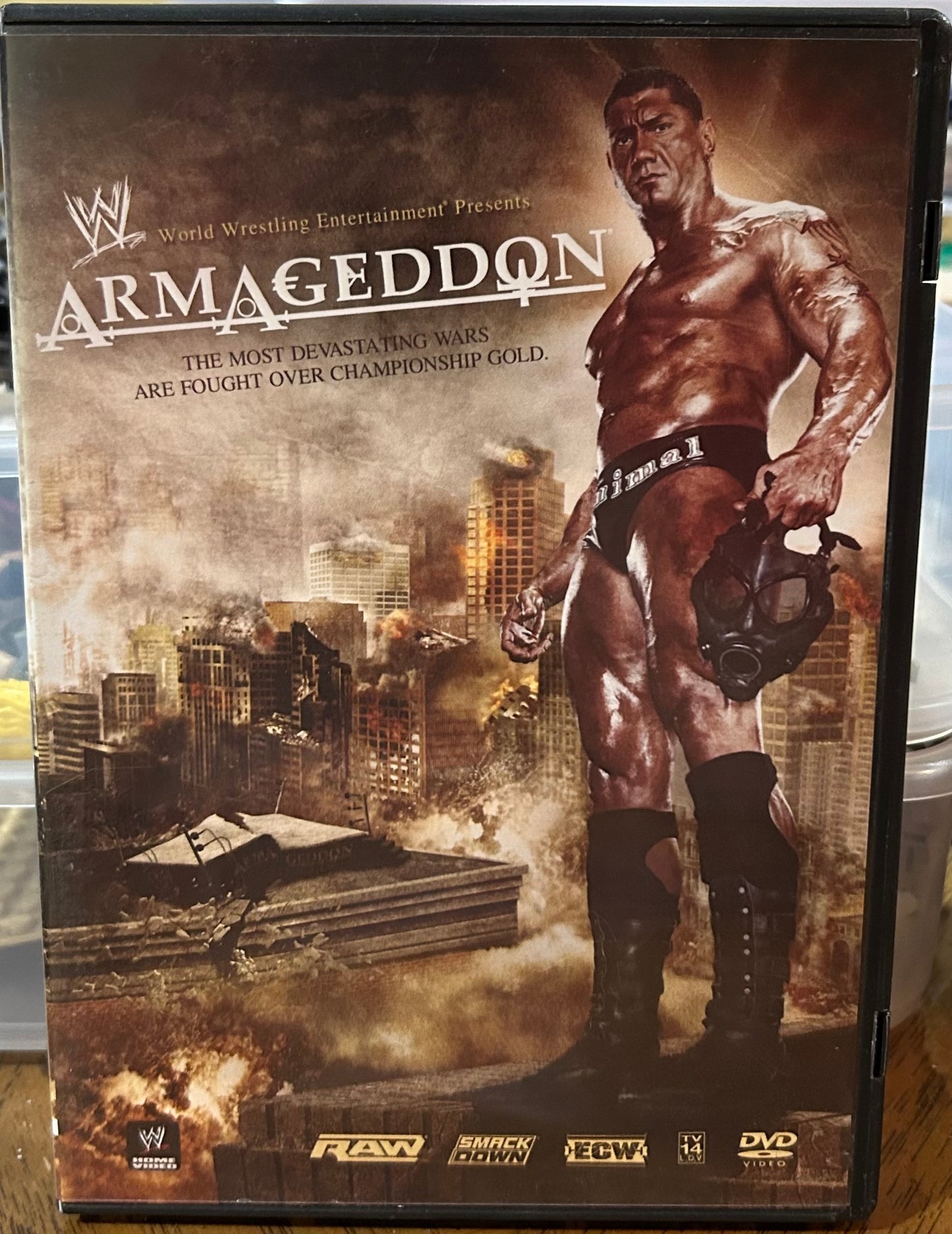 * WWE “Armageddon 2007” DVD (Undertaker, Jericho, Jeff Hardy & so much more)