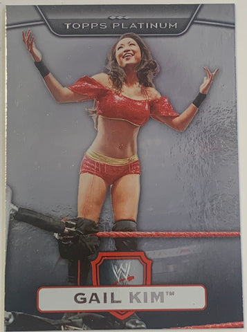 Gail Kim 2010 WWE Topps Platinum Card