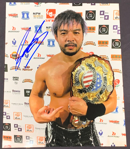 KENTA Authentic Signed 8x10 Color Photo (Comes w/COA)!!!