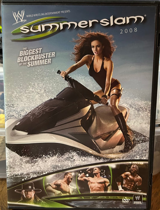 *WWE “Summer Slam 2008” DVD(Cena, Batista, Shawn Michaels & so much more)